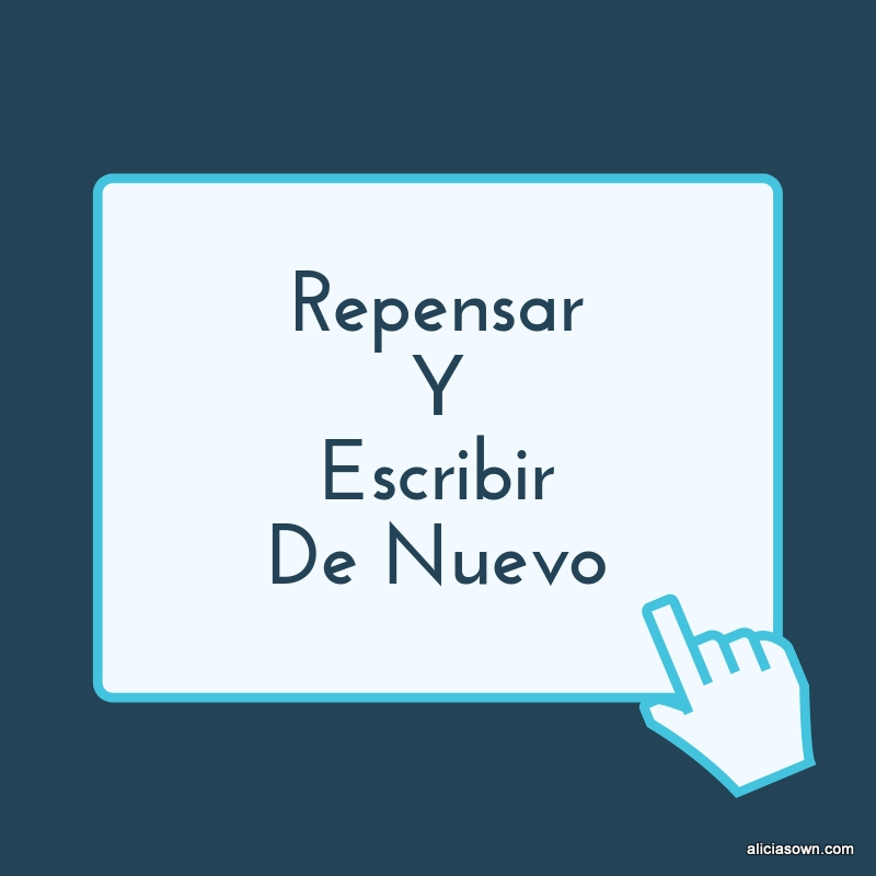 Repensar Y Escribir De Nuevo